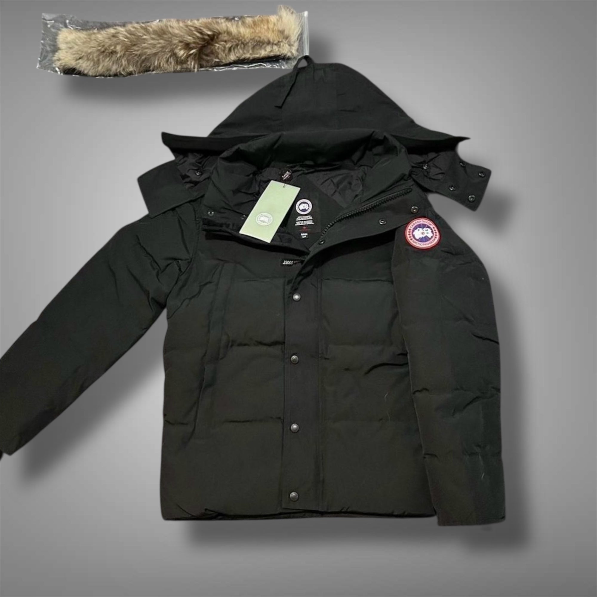 Canada Goose Wyndham Parka in black